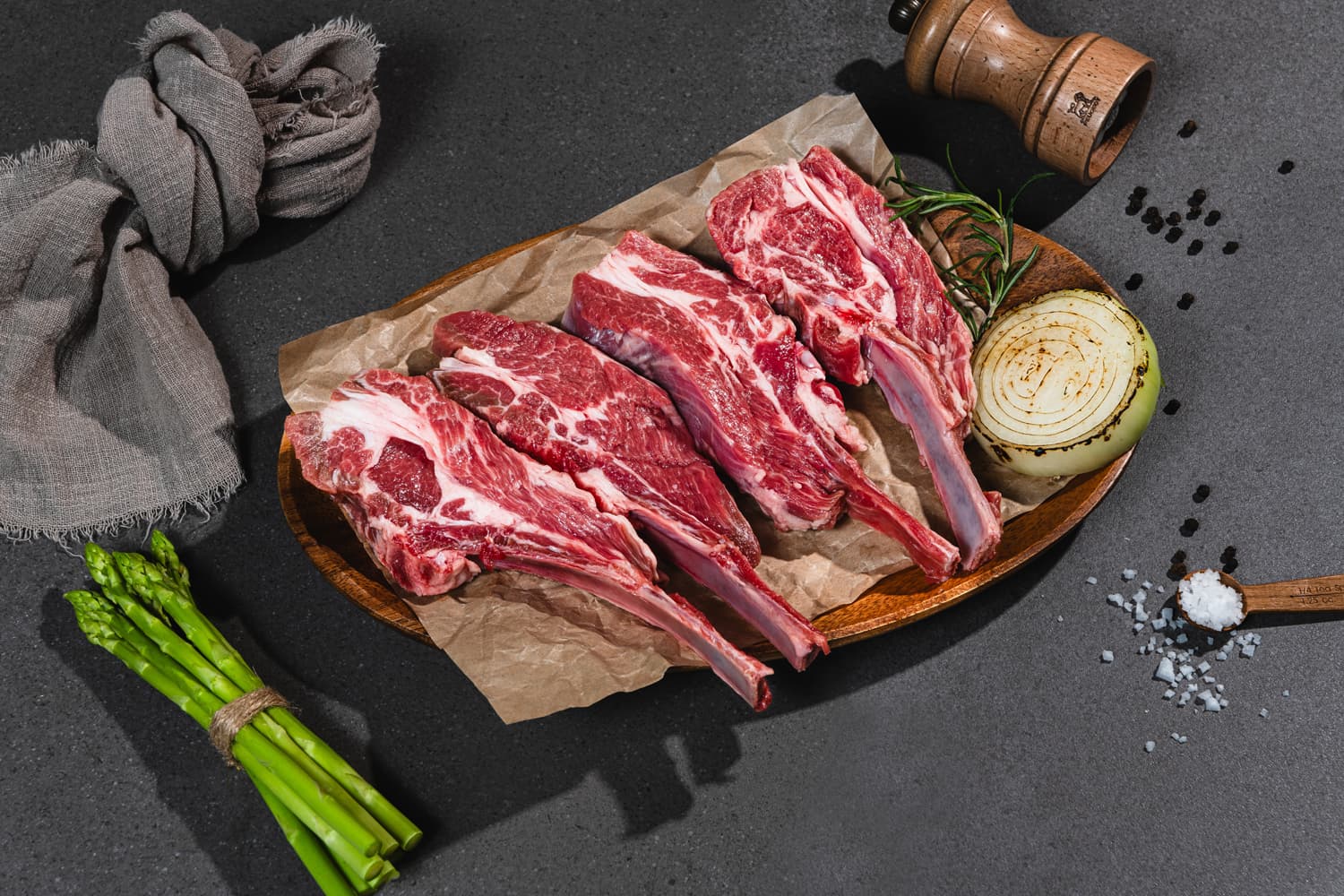 고급양갈비 메뉴 사진